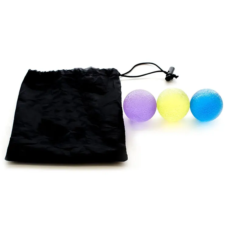 Fingers Silicone Grip The Ball Soft Therapy Exercise Grip Hand Massage Ball