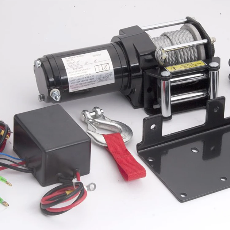 DC 12V/ 24V car electric winch for 3000lbs & 12000lbs