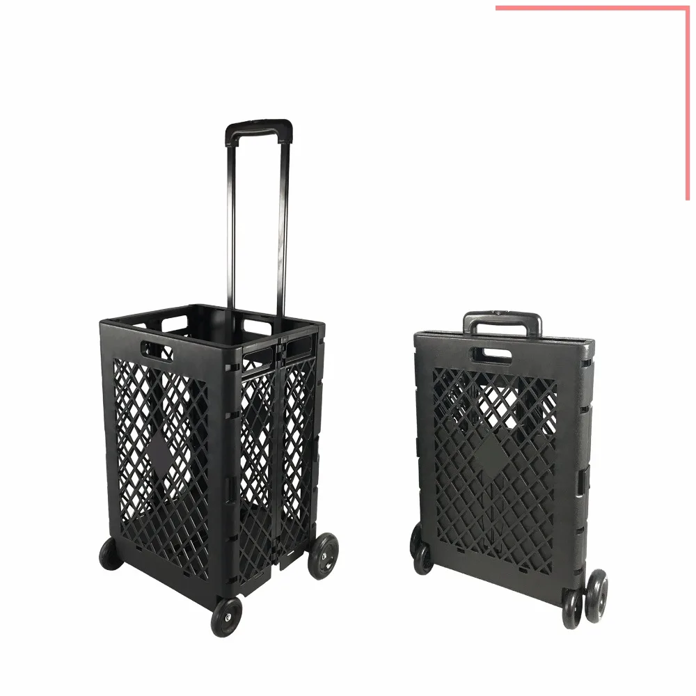 High-quality shopping trolly foldaway luggage carts