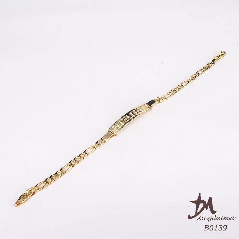 B0139 bracelets & bangles new fashion design charm bracelet 18k gold women Cuba link bracelet