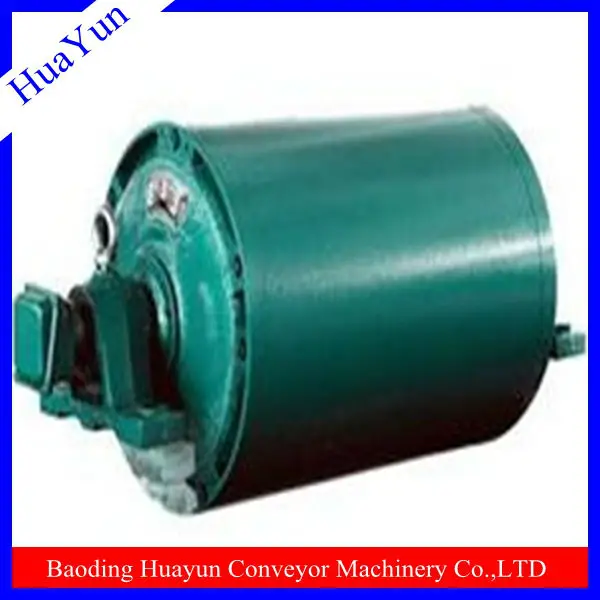 belt conveyor electric motor pulley system from baoding