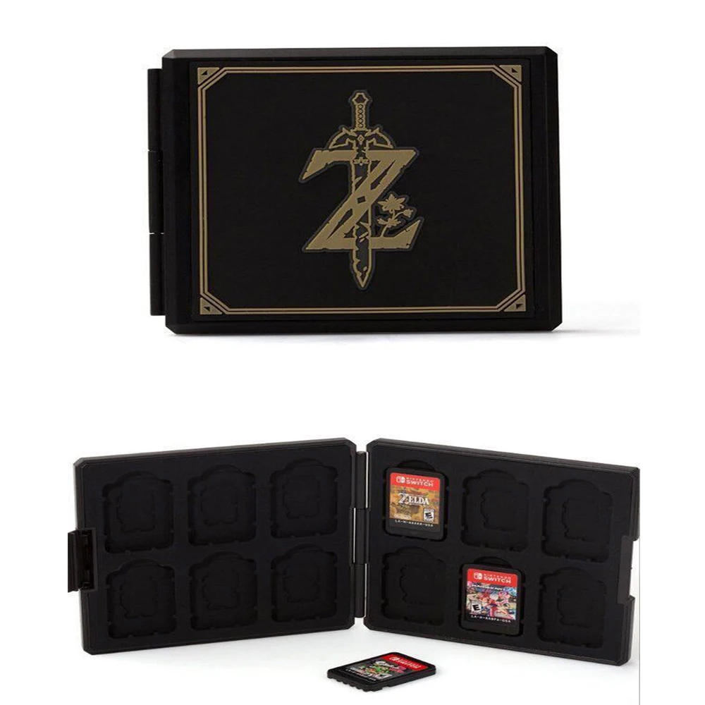 12 in 1 Zelda Game Card Case Cover Holder Storage Box Travel Carry Protector For Nintendo Switch