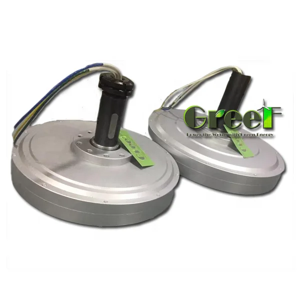 Start torque less than 1 NM coreless axial flux motor