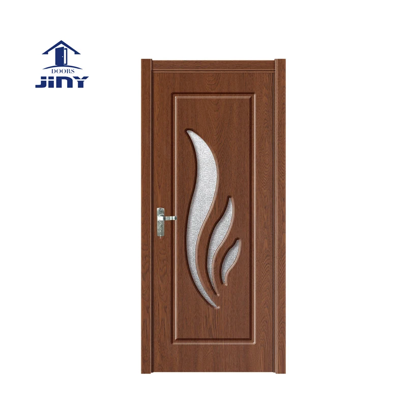 
Romania market popular mdf interior door laminated with PVC foil 