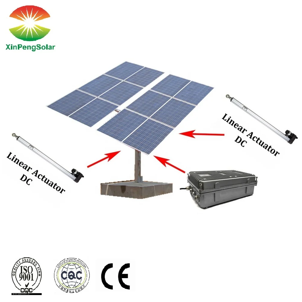 
3.6KW dual axis solar tracker rotating solar panels cost 