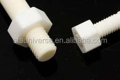 Alumina Ceramic Screw/hook/insuator/99 alumina ceramic thread