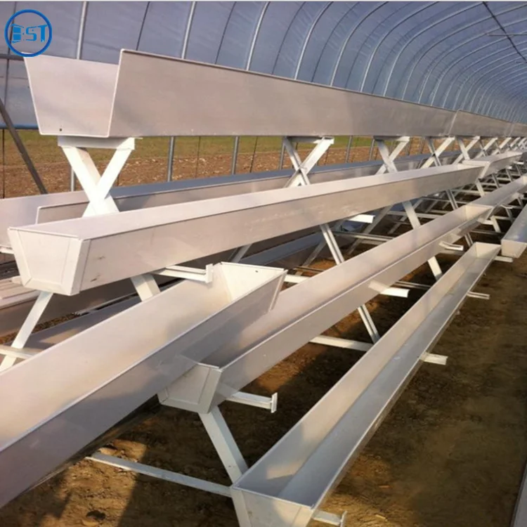High quality rigid white plastic PVC gutter