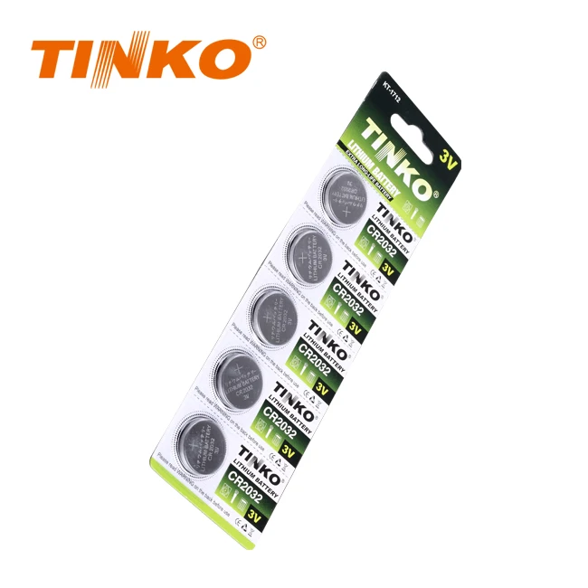TINKO BUTTON CELL BATTERY CR1620/CR1632/CR1220/CR2032/CR2025/CR2016