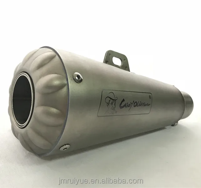 CRAZY OLD MAN motorcycle modified exhaust muffler for 200-600cc