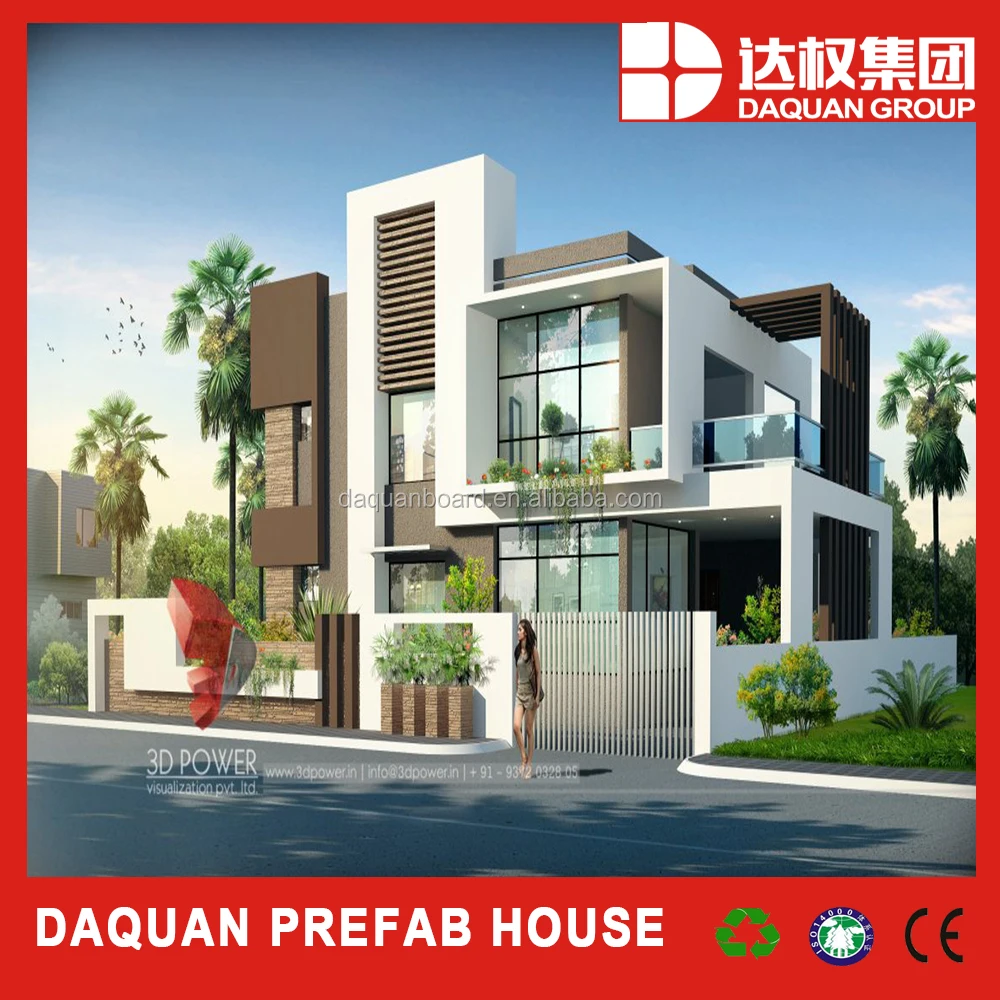 Новый продукт 3d-модель виллы с архитектурным дизайном красивая модель дома