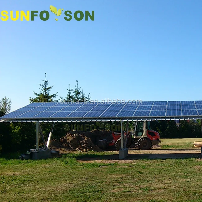 
Hot sale on alibaba good quality solar panel carport mounting structures 