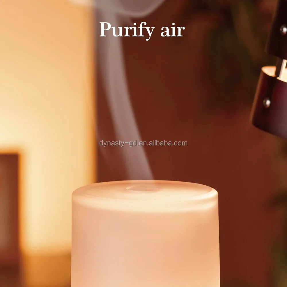 Room diffuser  with night light ultrasonic aroma diffuser