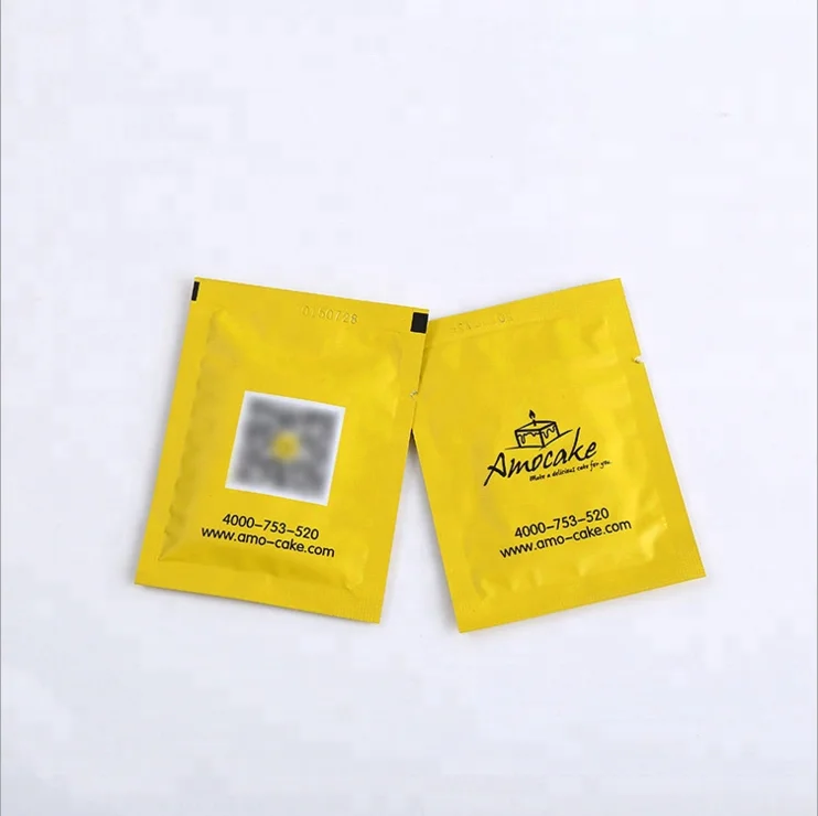 mini glasses cup pocket sanitizing wet wipes/ tissue