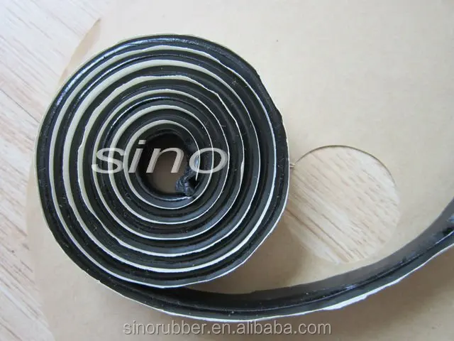 High quality double sided butyl tape butyl sealant tape high temperature double sided tape