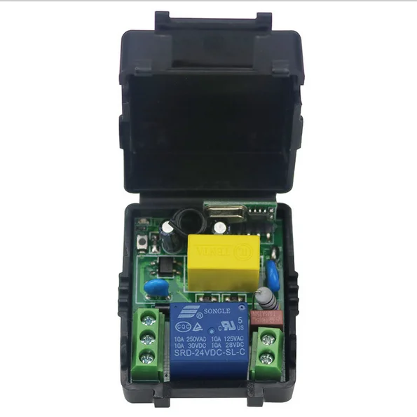 Универсальный беспроводной пульт дистанционного управления AC 220 В 1 канал РЧ для двери гаража