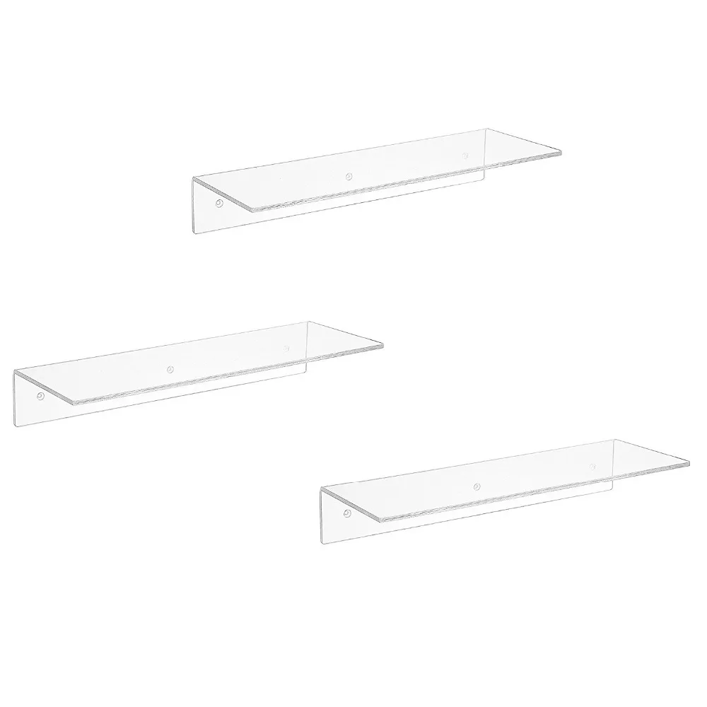 Wall Mounted Modern Display Racks acrylic storage rack wall mount shelf