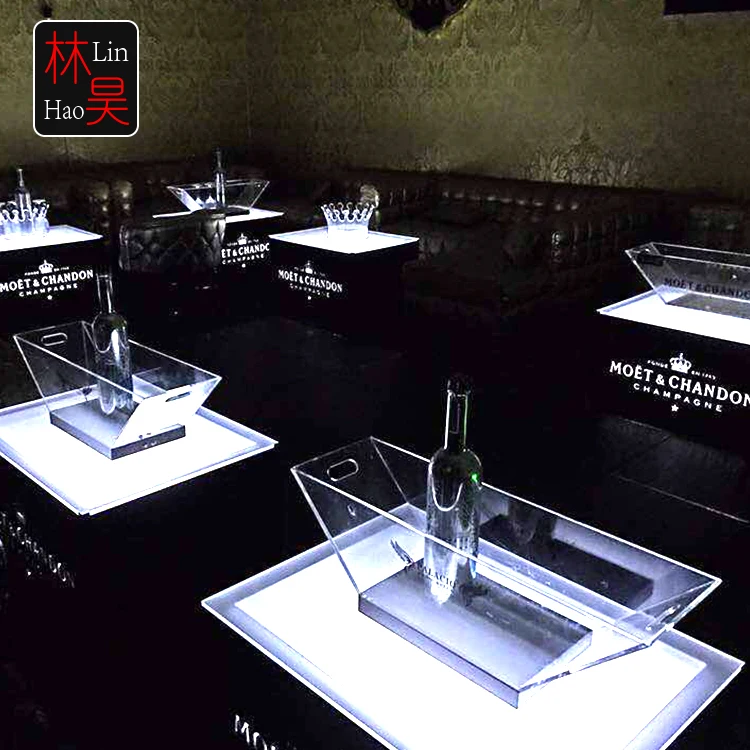 iorn led low glass lounge coffee table