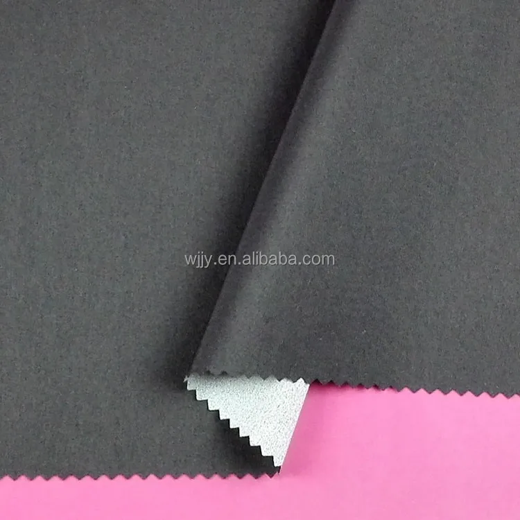 228T полностью тусклый нейлон taslon / taslan Водонепроницаемая дышащая ткань с Млечным влаговым покрытием