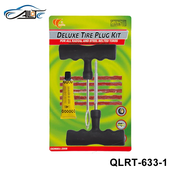 Car Tire euro travel kit Puncture Repair Kit For Tubeless Tires