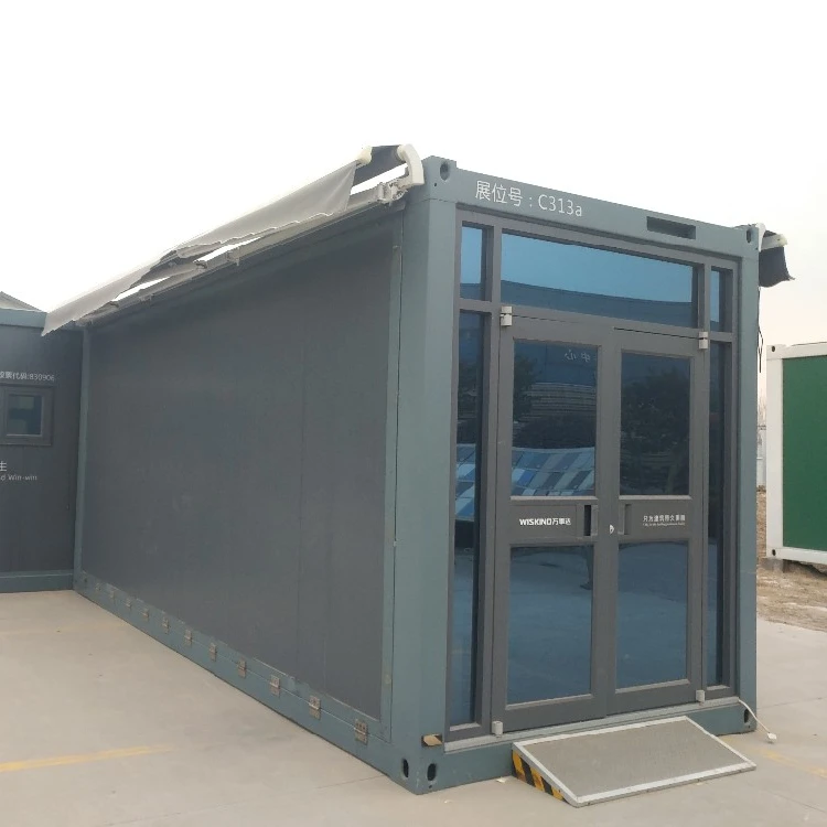 Теплоизоляция контейнерный дом с PU сэндвич-панелей композитные панели