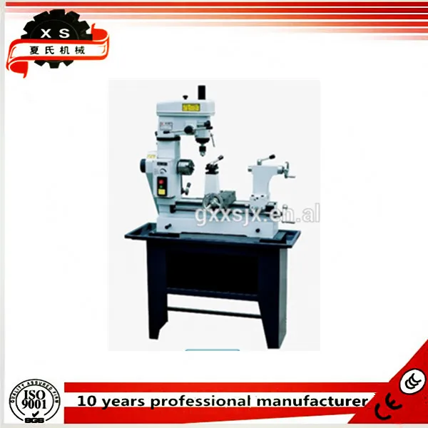 HQ-500 Multi Functional Bench Mini Drilling Milling Lathe Machine