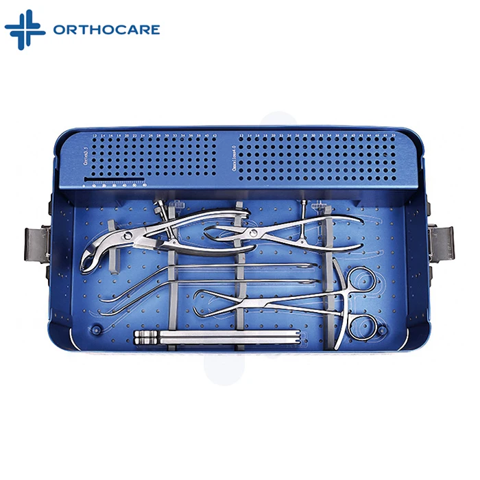 Травма, ортопедический хирургический набор небольших фрагментов, OEM 3 года, ручная онлайн-техническая поддержка, 3,5/4,0 мм DCP пластина TUV