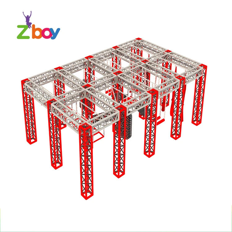 
Foam Obstacle Course Ninja Warrior Training 