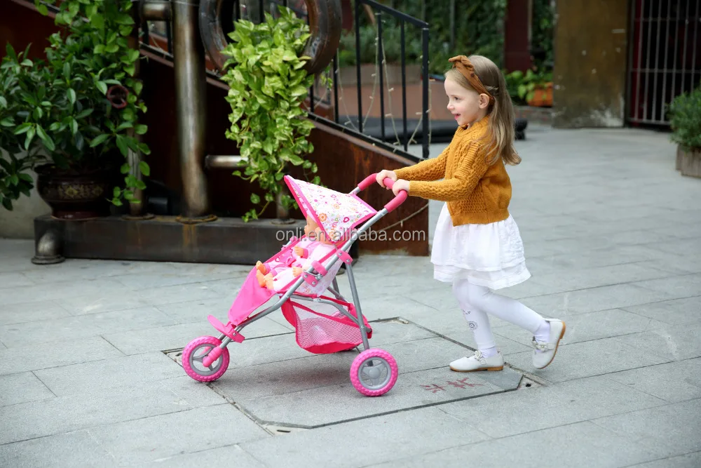 
New style twin doll stroller jogger 