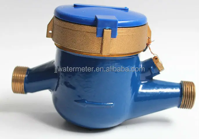 Multi-jet Dry-Dial household use  high quality brass cold water meter
