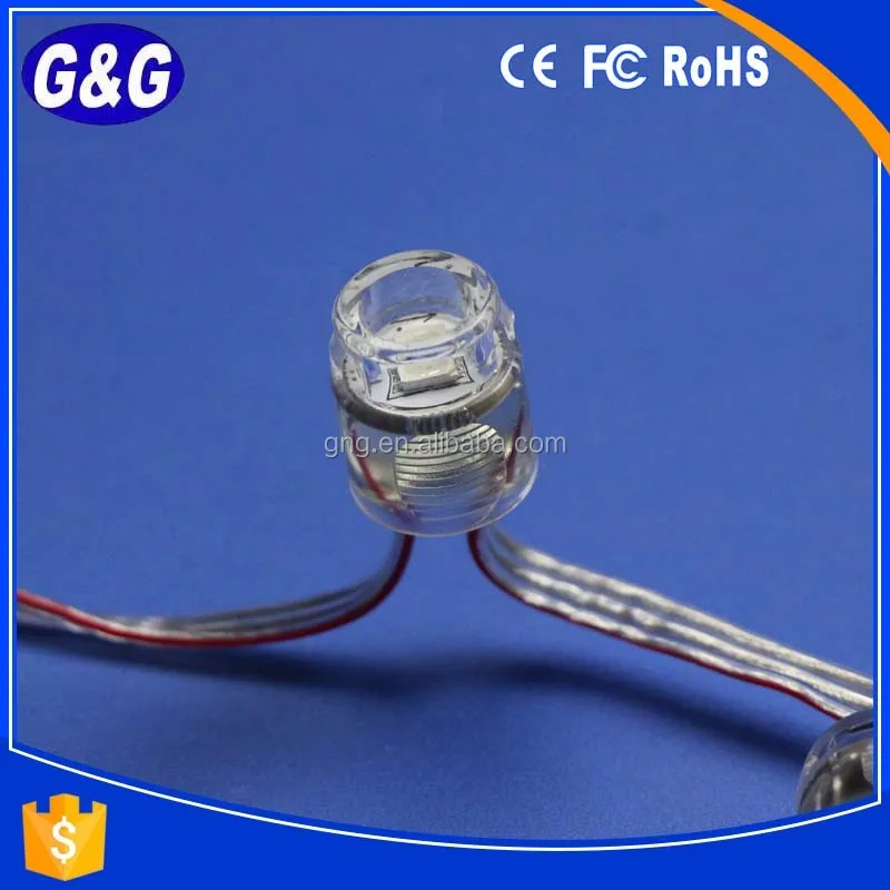 Diameter 16mm SMD5050 rgb full color DC5V 16mm led pixel light outdoor pixel led light