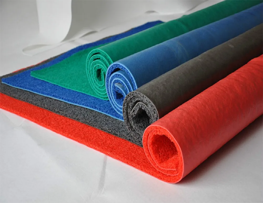 PVC Coil Roll Mat Cushion Mat Plastic Carpet Mat