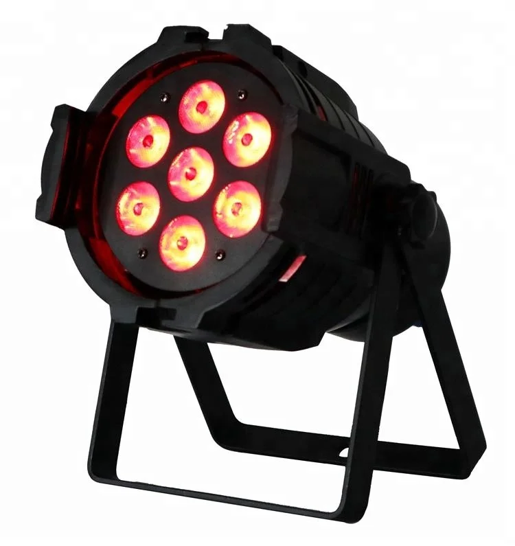 7x12Watt 7x12 Watt 4-in-1 Tough Par38 Cans Pro Nightclub DJ KTV Party Truss 7x12W RGBW 4in1 LED Mini Par Light