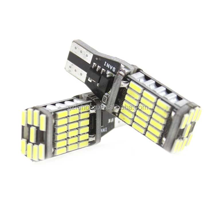 T10 T15 w5w W16W 4014 45SMD LED canbus Error free auto car led lamp