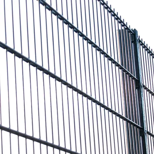 Galvanized Powder Coated 656/868 Double Wire Fence Panel 50x200mm Mesh