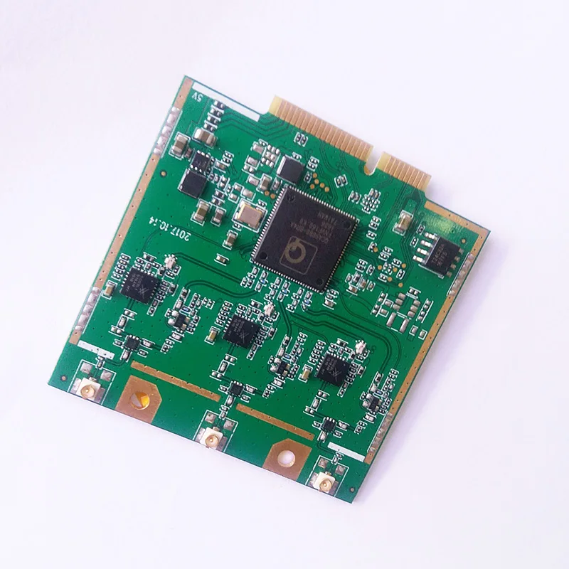 2.4G/5G qca9880 802.11ac openwrt wifi module mini pcie wifi uart module