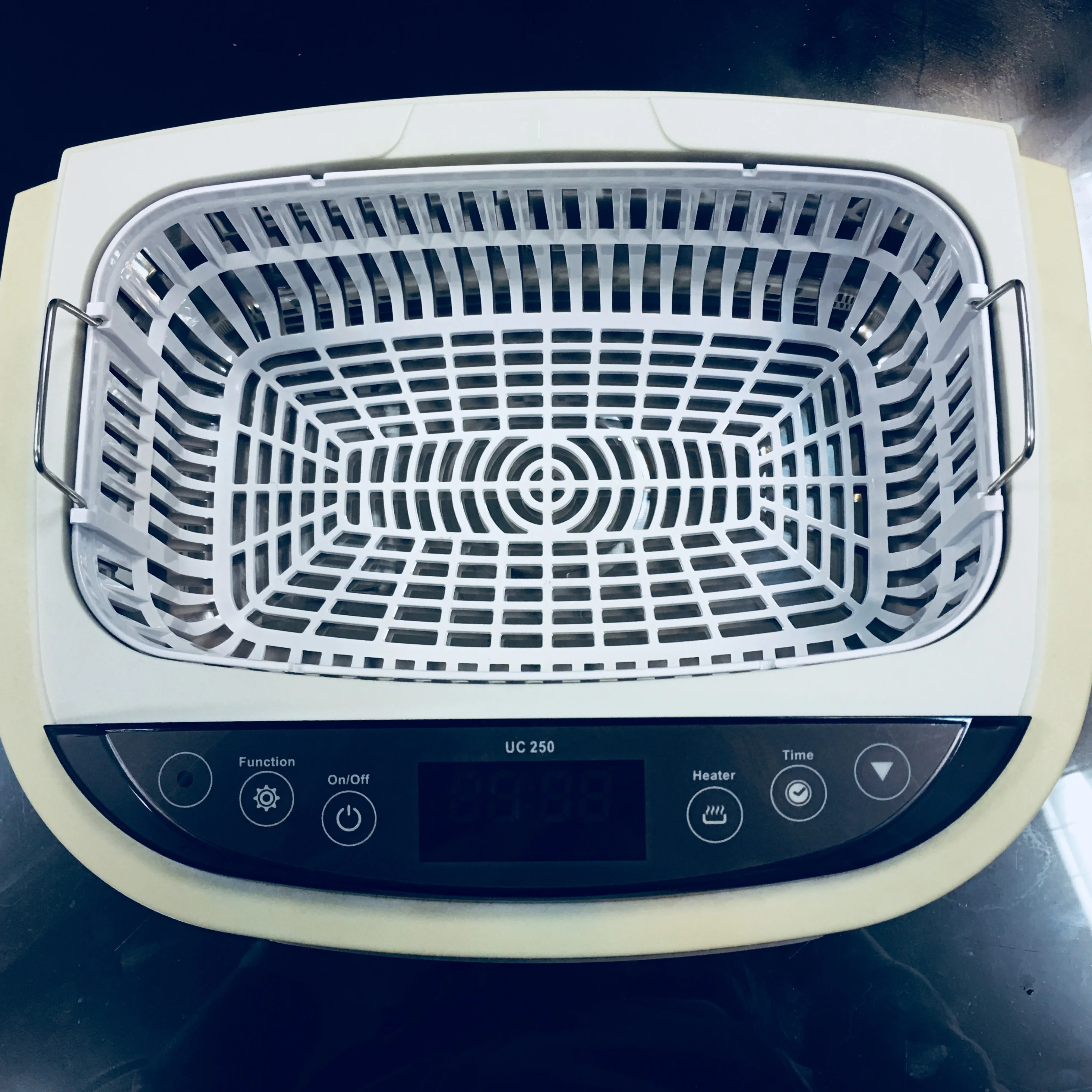 2.5L Polishing Washing  Machine Jewelry Glass Ultrasonic Cleaner  with heater and timer