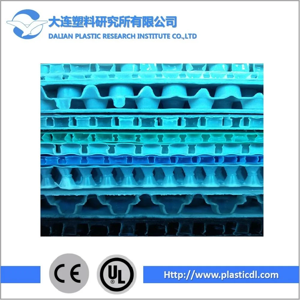 PP plastic honeycomb sheet /bubble guard sheet making machine