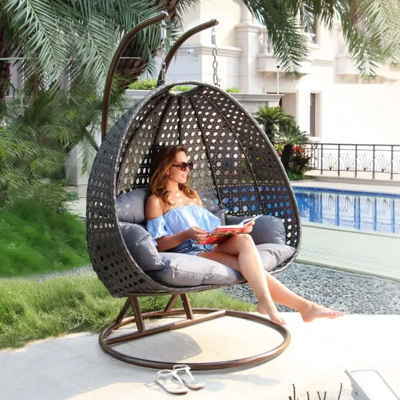 Patio Swings Indoor Outdoor Furniture Egg Swing Chair Furniture Garden