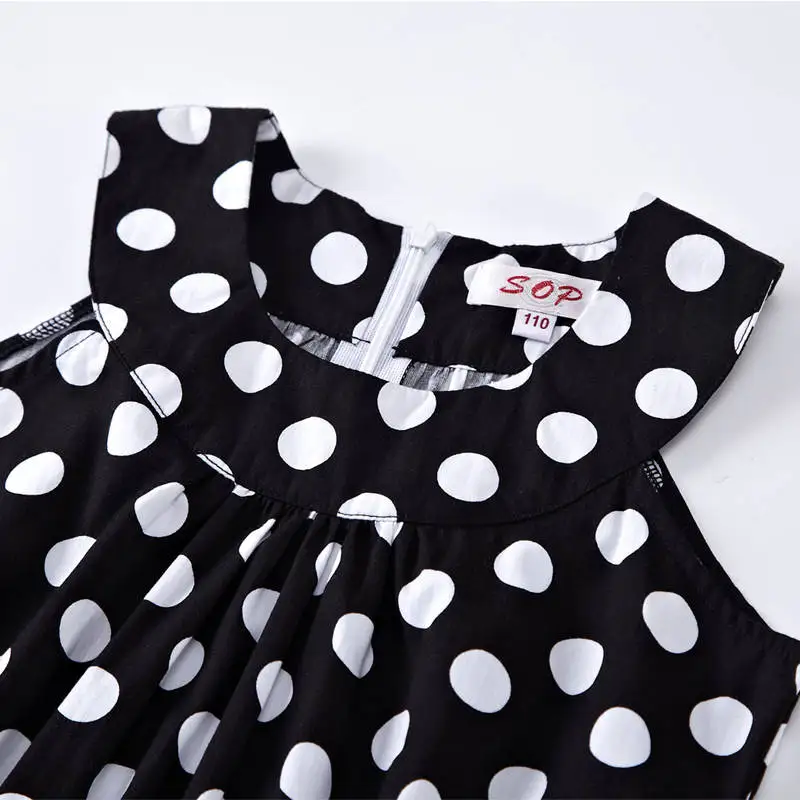 Wholesale Children Clothing Baby Girls Dress Kids Frock New Design Fashional Cotton Dresses Casual Hot Summer Elegant Beach Wear