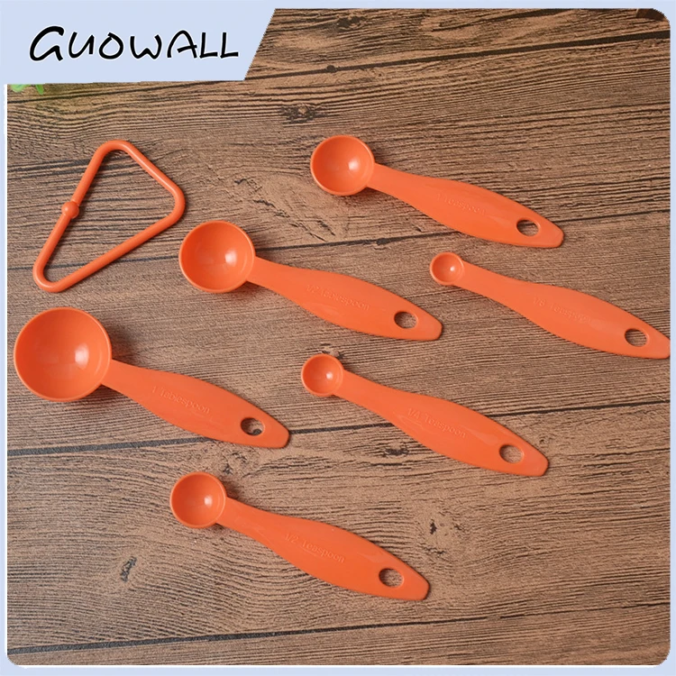 6 шт., пластиковых мерных ложек для выпечки