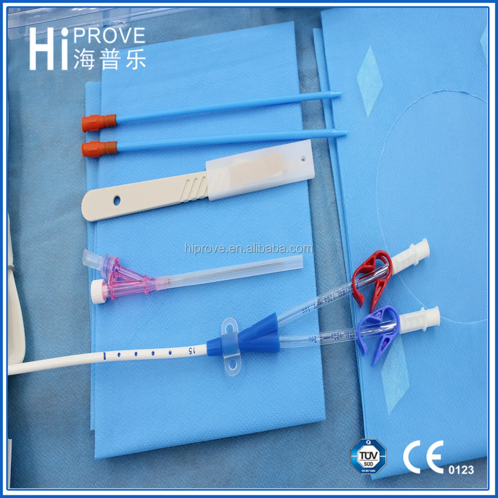 
Disposable Central Venous Catheter kit CVC dialysis catheter 
