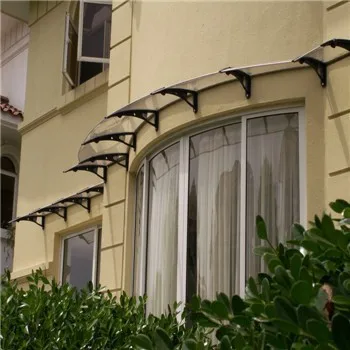Две серии, навес из поликарбонатного листа, пластиковый навес для передней двери