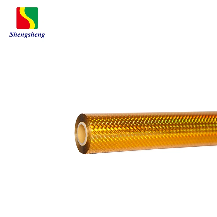 Shengsheng Various Colors Laser Hologram Holographic Hot Stamping Foil Rolls