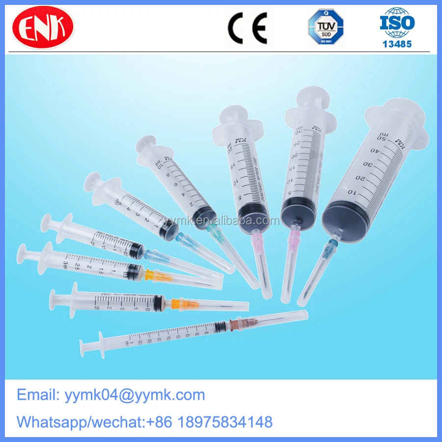 Одноразовый пластиковый наконечник шприца Luer Slip & Lock