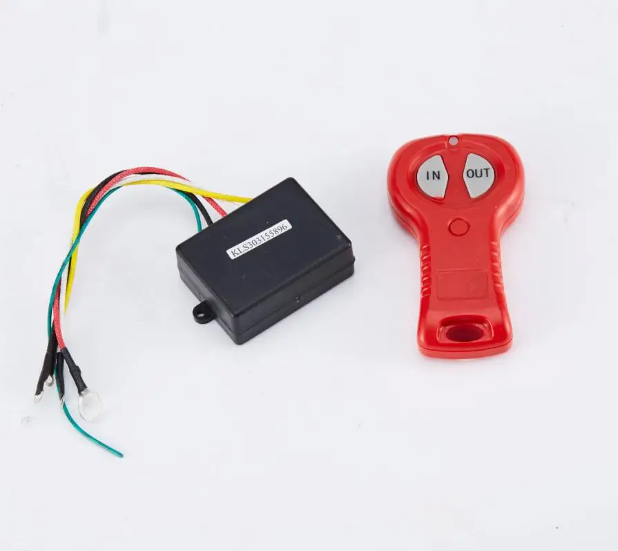 universal winch accessories DC 12 volt wireless remote control for electric offroad winch
