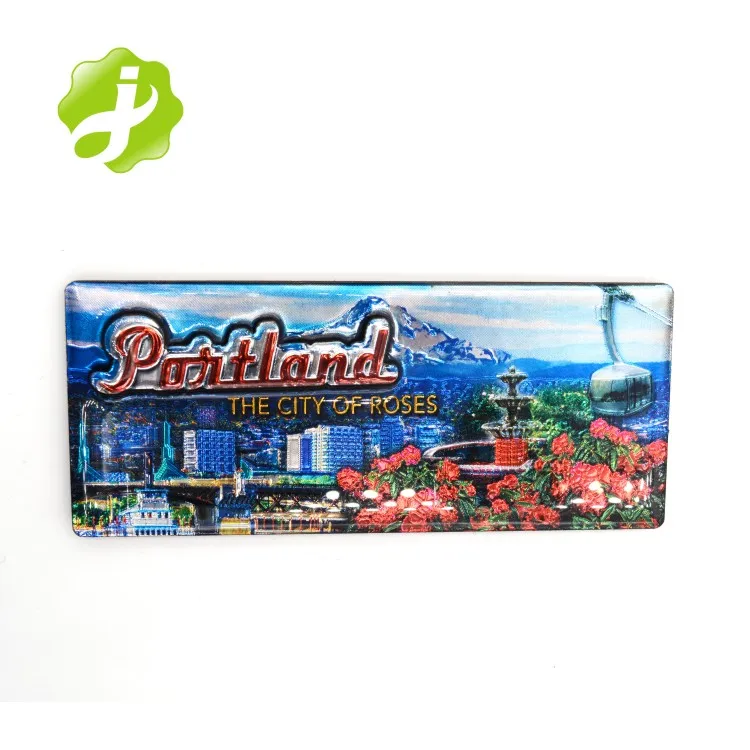 Florida Tourist Cities Souvenir 3D Custom Fridge Magnets