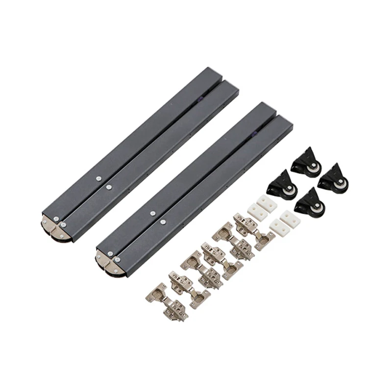 Manufacturer folding invisible table hardware accessories telescopic multi-function dining table functional brace