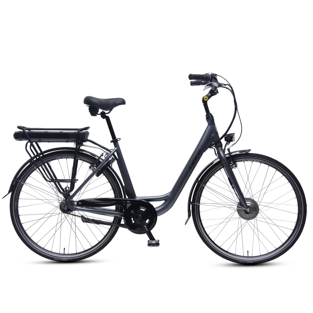 TXED EU warehouse 7 speed electric city bicycle 36v motor 10.4 AH Battery E city electric bike for adults ebike