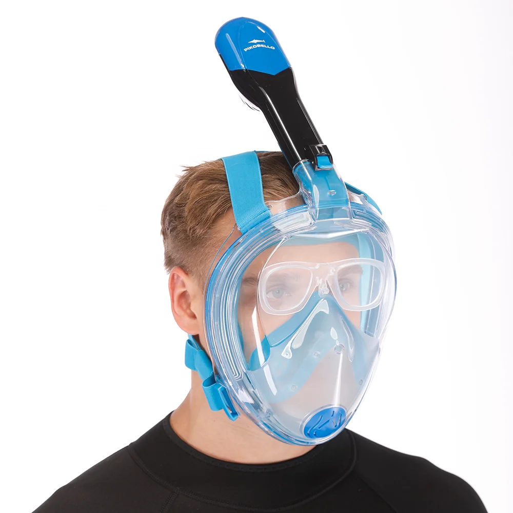 Integrated Full Face Scuba Diving Mask With Earplug
