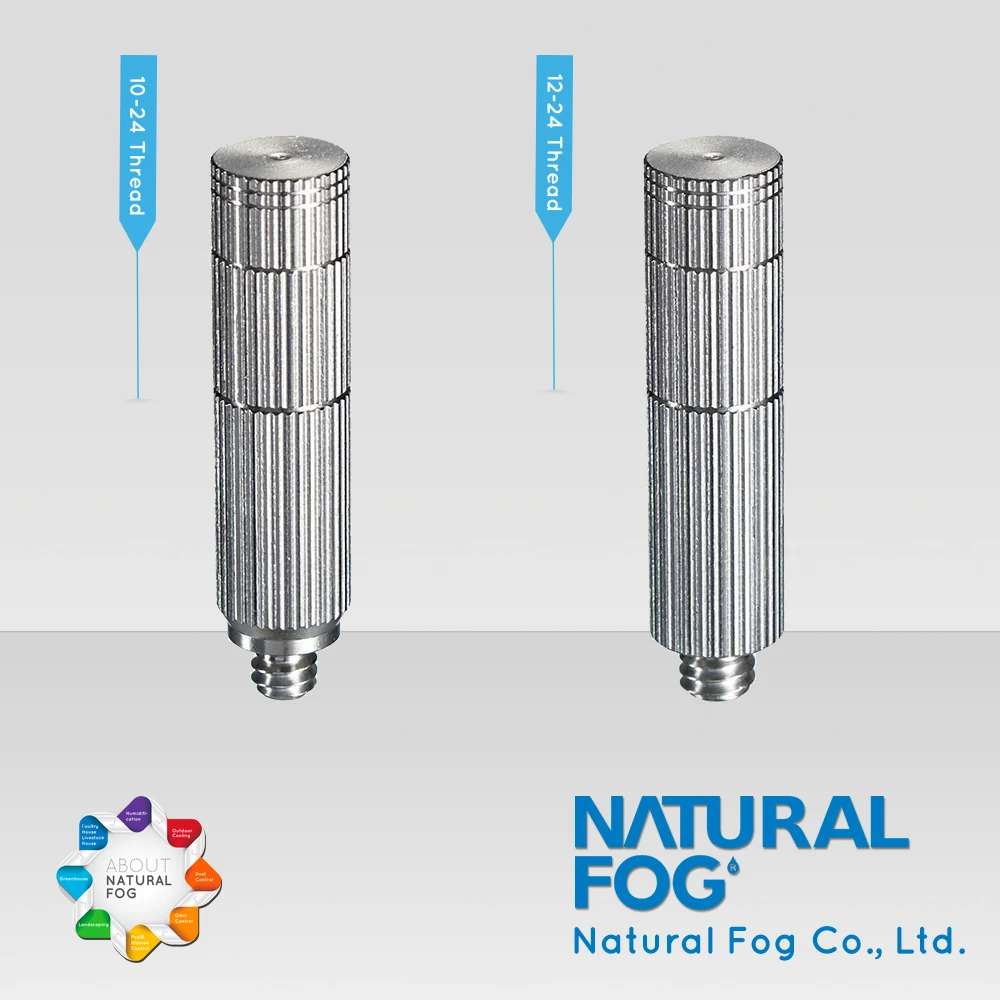 Taiwan Natural Fog Cooling System Stainless Steel Filter Mist Spray Nozzle